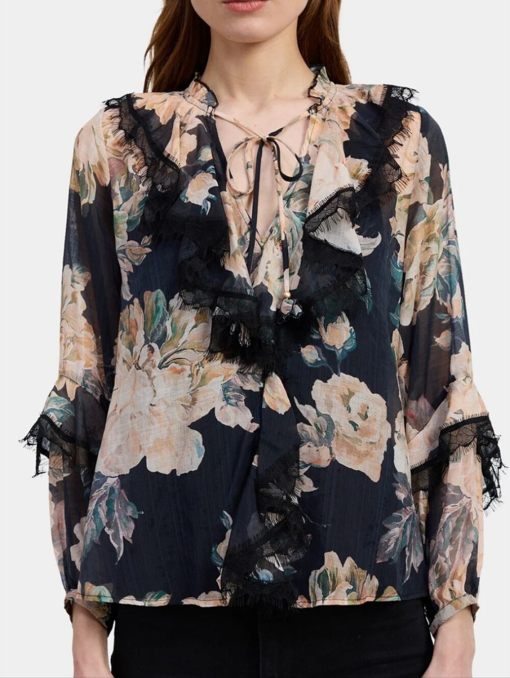 En Saison NEW Peregrine Floral Blouse & Tank Top Women's S Shirt  $110